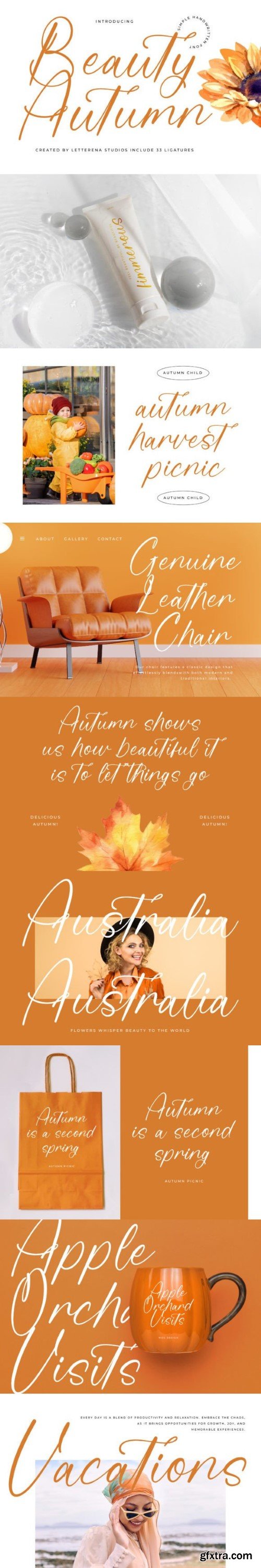Beauty Autumn Font
