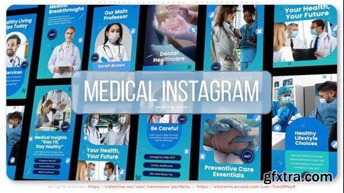 Videohive 10 Medical Healthcare Instagram Pack 53462208
