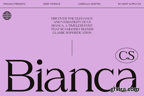 CS Bianca – Serif Typeface MSY3529