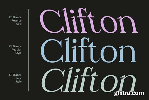 CS Bianca – Serif Typeface MSY3529