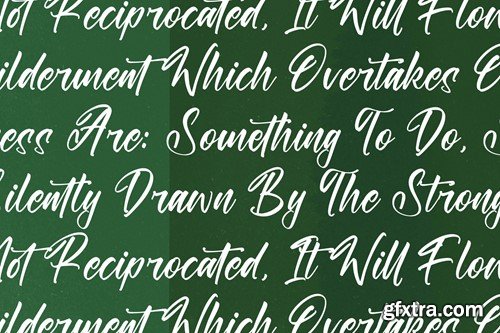 Ranterlone Nightfall Modern Calligraphy Font EQFL54D