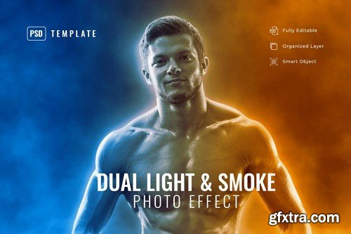 Dual Light & Smoke Photo Effects M7XPJ8Z