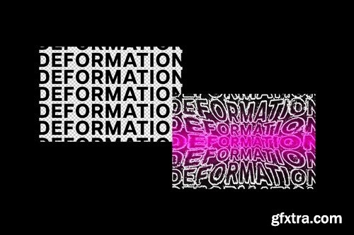 Displace Distortion Text Effect YCJNWQ2