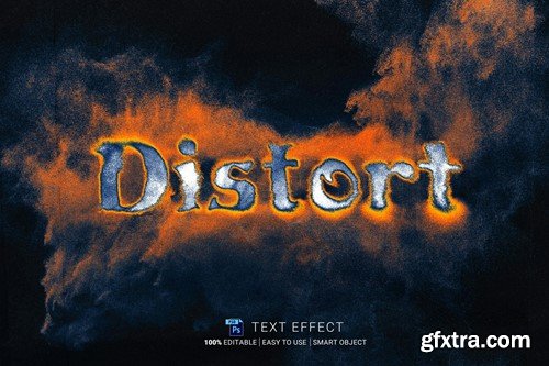 Distort Editable Text Effect UCKKMRK