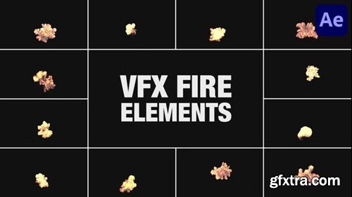 Videohive VFX Fire Elements for After Effects 53503413