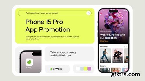 Videohive App Promo Phone 15 Pro 53497392