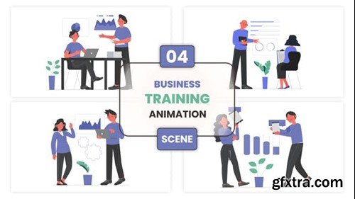 Videohive Business Training Animation Scene 53514870