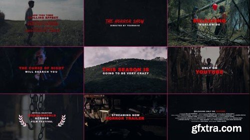 Videohive Horror Trailer Minimal 53000237