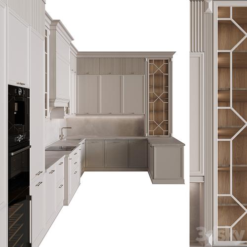 Neoclassical kitchen 32