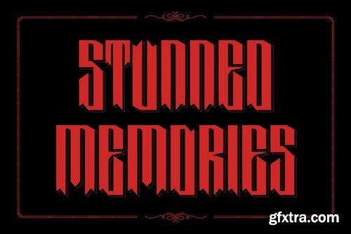 Strarrock Blackletter Display Font LC7W3UN