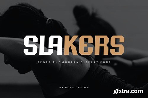 Slakers - Sport and Modern Font 5H7FBMX