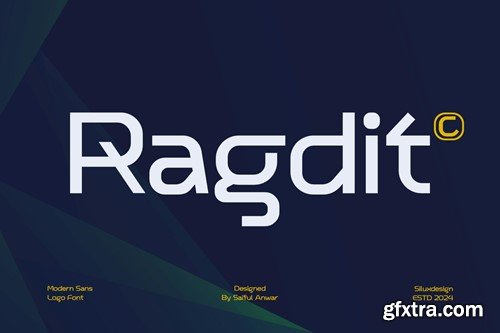 Ragdit - Modern Sans Logo Font NDUTRAA