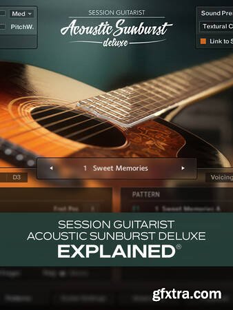 Groove3 Session Guitarist - Acoustic Sunburst Deluxe Explained