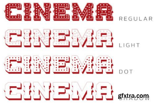 Retro Cinema Font