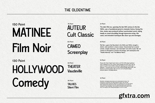 The Oldentime - Vintage 1920's Typeface A34JR37