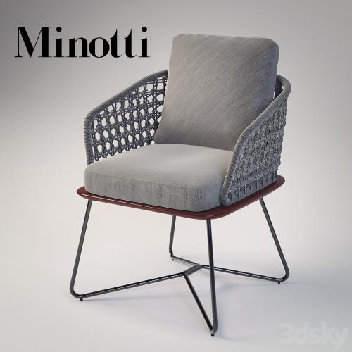 Minotti rivera little armchair