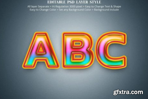 Photoshop Dynamic Text Effect