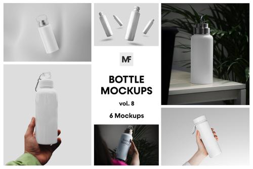 Bottle Mockups vol.8 - Packaging