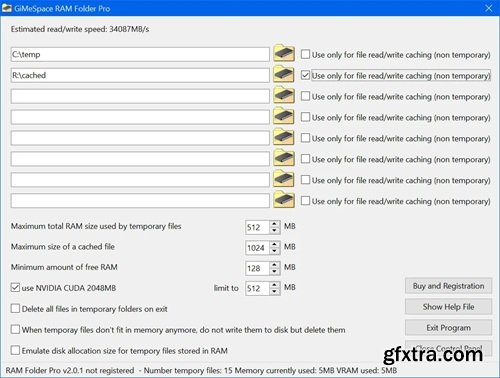 GiMeSpace RAM Folder Pro 2.2.1.38