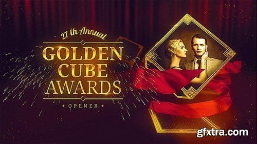 Videohive Golden Cube - Awards Pack 11292968