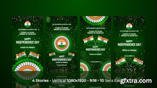 Videohive Indian Independence Day Stories 53519651