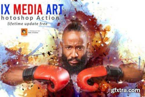 Mix Media Art PS Action