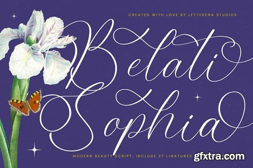 Belati Sophia Modern Script QNLJ44J