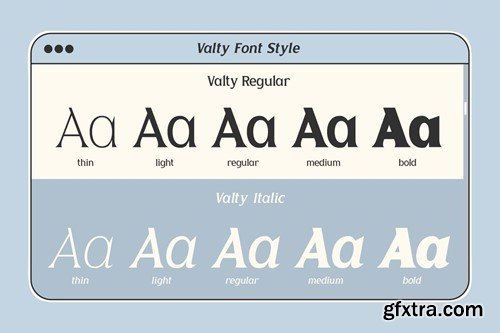 Valty - Modern Sans Font 8QK9XCG