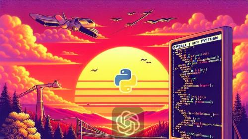 Udemy - OpenAI API with Python Bootcamp: ChatGPT API, GPT-4o, DALL·E