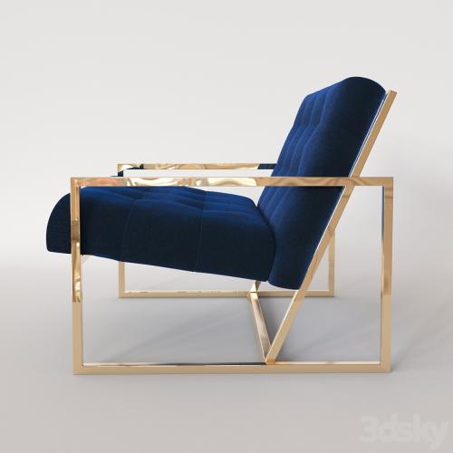 Jonathan Adler Goldfinger armchair