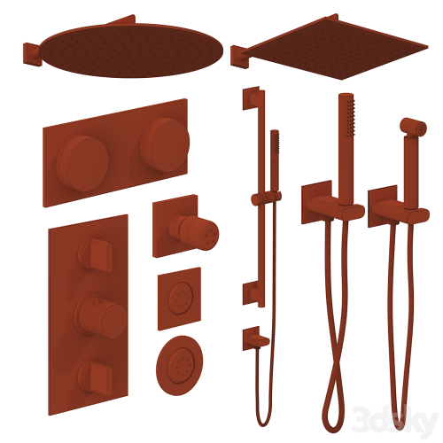 THG Icon-X Shower faucets.