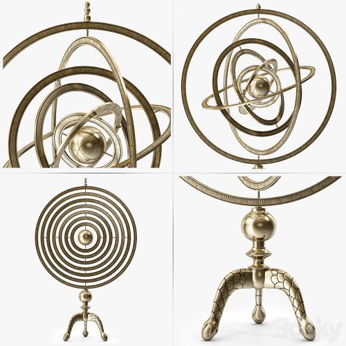 Arteriors Copernicus Armillary