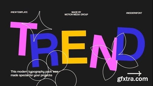 Videohive Bright Typography Intro 52737016