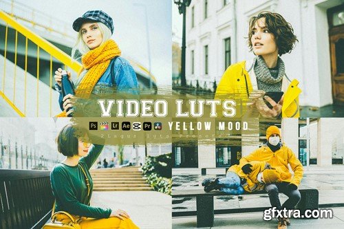 Yellow Mood Preset Luts Video Editing Premiere Pro 5LA99AR