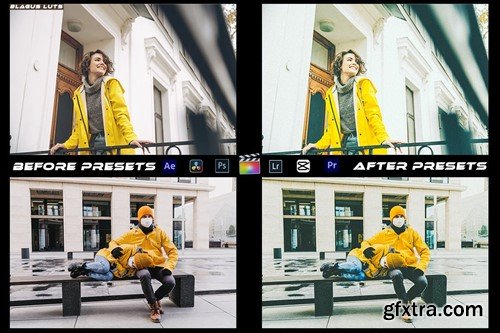 Yellow Mood Preset Luts Video Editing Premiere Pro 5LA99AR