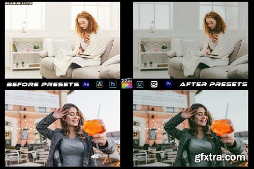 Warm Portrait Presets And Luts Video Premiere Pro GJ5D8NP