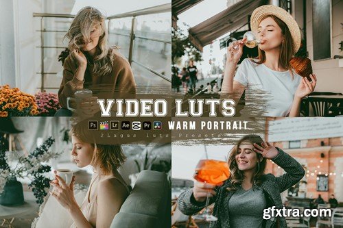 Warm Portrait Presets And Luts Video Premiere Pro GJ5D8NP