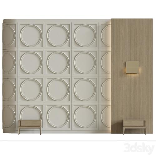 Decorative wall composition 70