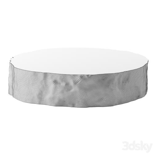 Rock round coffee table