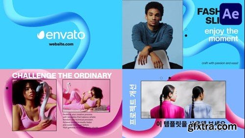 Videohive Gradient Fashion Slides for After Effects 53551834