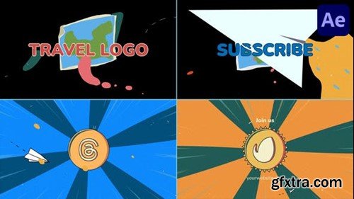 Videohive Travel Logo Opener for After Effects 53578420