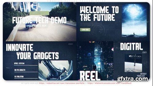 Videohive Amazing Future Technologies 53552696