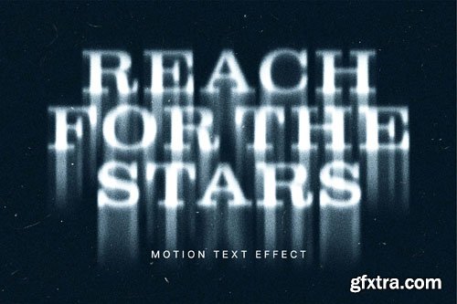 Motion Distort Text Effect for Photoshop