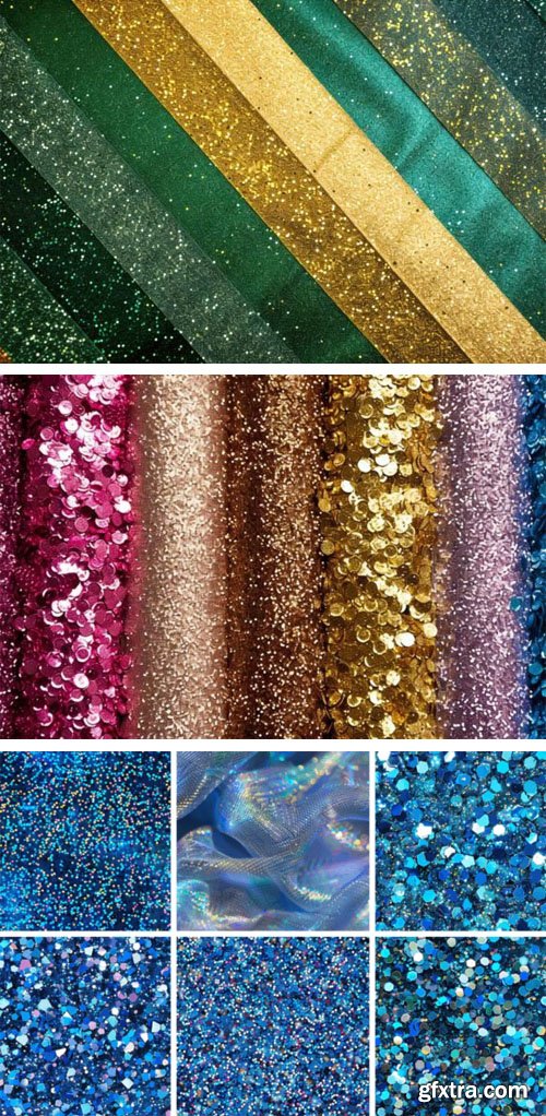 Holographic Glitter Backgrounds Collection