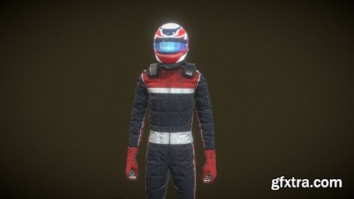 F1 Driver (rigged)