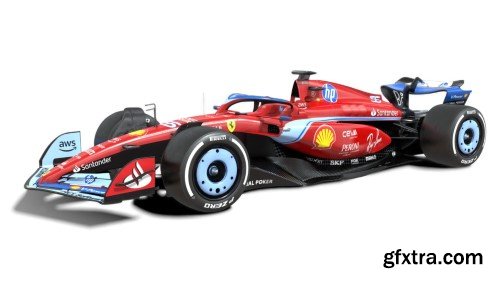 F1 Ferrari SF-24 Miami 2024