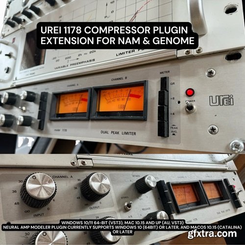 PastToFutureReverbs Urei 1178 Compressor Plugin Extension For NAM and GENOME