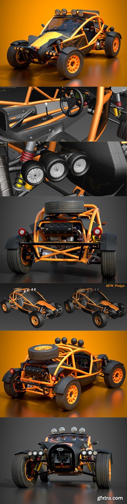 Buggy Car Ariel Nomad 2016 Game Ready