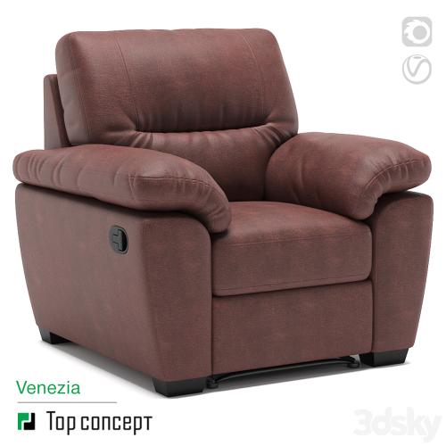 Recliner armchair Venezia