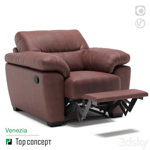 Recliner armchair Venezia